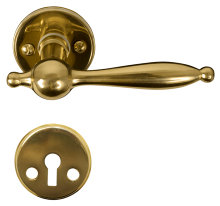 Dørhåndtak 110 mm innvendig messing